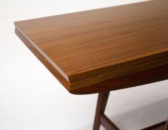 Gio Ponti Gio Ponti Convertible Console Dining Table for M Singer Sons in Walnut 1950 - 2075224