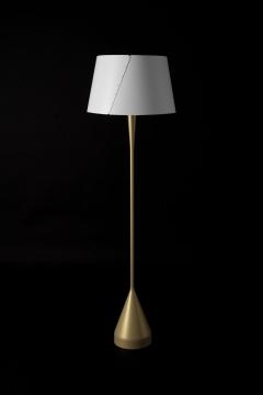 Gio Ponti Gio Ponti De Lux A4 Floor Lamp in Gold - 1034964