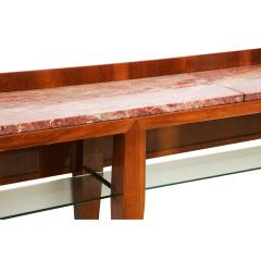 Gio Ponti Gio Ponti Grand Console Table in Cherry with Marble Top ca 1958 - 2457723