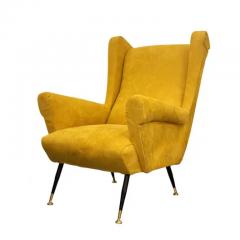 Gio Ponti Gio Ponti Inspired Pair of Contemporary Lounge Chairs - 3663154