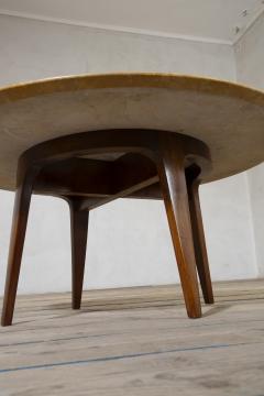 Gio Ponti Gio Ponti Marble and Wooden Coffee Table - 4373805