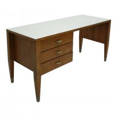 Gio Ponti Gio Ponti Mid Century Modern Walnut Wood Italian Table - 1015137