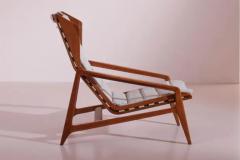 Gio Ponti Gio Ponti Model 811 armchair made of walnut and rubber Cassina Italy 1957 - 3499305