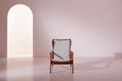 Gio Ponti Gio Ponti Model 811 armchair made of walnut and rubber Cassina Italy 1957 - 3499308