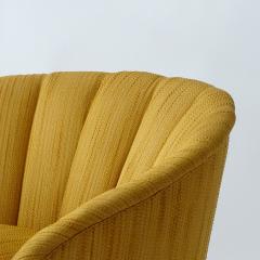 Gio Ponti Gio Ponti Pair of 1930s Armchairs with their Original Yellow Upholstery - 3861002