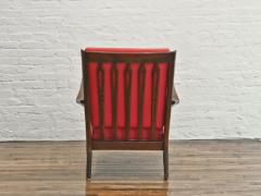 Gio Ponti Gio Ponti Pair of Model no 516 Lounge Chairs c 1950 - 4163883