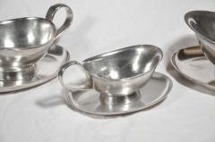 Gio Ponti Gio Ponti Set Of Alpacca Sauce Servers - 1713854