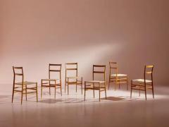 Gio Ponti Gio Ponti Set of six Superleggera Chairs for Cassina Italy 1957 - 3476330