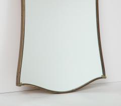 Gio Ponti Gio Ponti Shaped Brass Mirror with Original Glass - 1013741