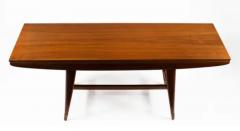 Gio Ponti Gio Ponti Singer Sons Model 2134 Walnut Brass Flip Top Dining Console Table - 3910186