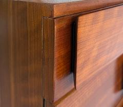 Gio Ponti Gio Ponti Singer Sons Walnut Rosewood Chest of Drawers Restored - 4451933
