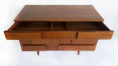 Gio Ponti Gio Ponti Singer Sons Walnut Rosewood Chest of Drawers Restored - 4451954