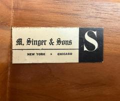 Gio Ponti Gio Ponti Singer Sons Walnut Rosewood Chest of Drawers Restored - 4452021