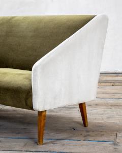Gio Ponti Gio Ponti Sofa Attributed in Wood and Upholstery in Fabric 50s - 2500705