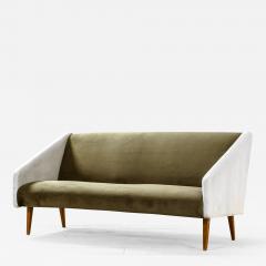 Gio Ponti Gio Ponti Sofa Attributed in Wood and Upholstery in Fabric 50s - 2502603