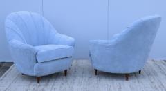 Gio Ponti Gio Ponti Style 1950s Italian Lounge Chairs - 2856256