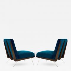 Gio Ponti Gio Ponti Style Bommerang Lounge Chairs - 342808