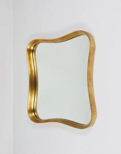 Gio Ponti Gio Ponti Style Gilt Wood Mirror by Max Welz Vienna Austria 1940s - 4066669