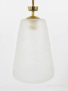Gio Ponti Gio Ponti Style Mid Century Brass Crown Pendant Lamp Lantern Italy 1950s - 4066620