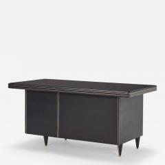 Gio Ponti Gio Ponti Style Mid Century Modern Black Italian Desk 1955 - 4203771