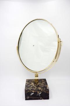 Gio Ponti Gio Ponti Vanity Mirror Fontana Arte on Portoro Marble Block 1955 - 2331892