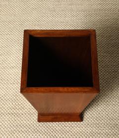 Gio Ponti Gio Ponti Walnut Wastepaper Basket 1939 Italy - 4783949