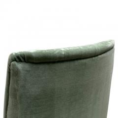 Gio Ponti Gio Ponti armchairs in green velvet 1950s - 4106483