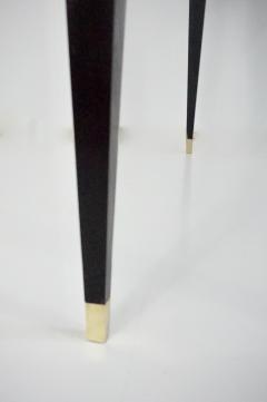 Gio Ponti Gio Ponti black lacquered console vanity table from Hotel Royal 1955 - 4231589