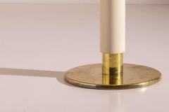 Gio Ponti Gio Ponti brass wood and linoleum side table for the Oceania ship Italy 1952 - 4205742