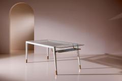 Gio Ponti Gio Ponti certified walnut and glass display table for A P E M Italy 1946 - 4371741