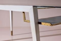 Gio Ponti Gio Ponti certified walnut and glass display table for A P E M Italy 1946 - 4371743