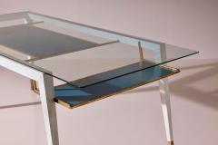Gio Ponti Gio Ponti certified walnut and glass display table for A P E M Italy 1946 - 4371744