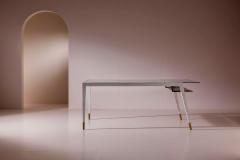 Gio Ponti Gio Ponti certified walnut and glass display table for A P E M Italy 1946 - 4371748