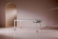 Gio Ponti Gio Ponti certified walnut and glass display table for A P E M Italy 1946 - 4371749