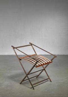 Gio Ponti Gio Ponti foldable brass chair Italy 1950s - 760327
