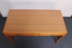 Gio Ponti Gio Ponti for BNL Walnut and Brass Writing Table Desk - 2700881