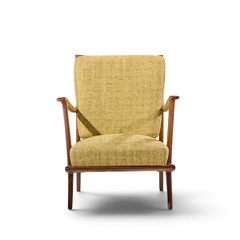 Gio Ponti Gio Ponti for Cassina Model 516 Mid Century Walnut Lounge Chairs Pair - 4779178