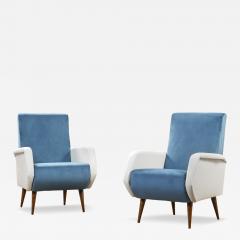 Gio Ponti Gio Ponti for Cassina Pair of Armchairs mod 803 - 4204211