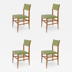 Gio Ponti Gio Ponti for Cassina set of four Leggera dining chairs - 3374479