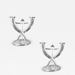 Gio Ponti Gio Ponti for Chrstofile Fleche Candlesticks - 3866087