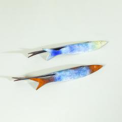 Gio Ponti Gio Ponti for De Poli Pair of Decorative Fish - 4472224