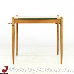 Gio Ponti Gio Ponti for Fratelli Reguitti Mid Century Teak Flip Top Game Table - 3142101