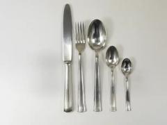 Gio Ponti Gio Ponti for Krupp Silvered Flatware Cutlery for Six 31 pcs Austria 1950s - 4066955