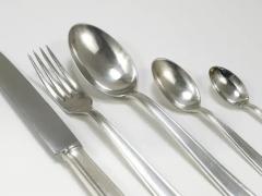 Gio Ponti Gio Ponti for Krupp Silvered Flatware Cutlery for Six 31 pcs Austria 1950s - 4066966