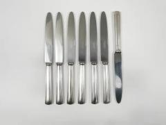 Gio Ponti Gio Ponti for Krupp Silvered Flatware Cutlery for Six 31 pcs Austria 1950s - 4067005
