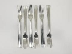 Gio Ponti Gio Ponti for Krupp Silvered Flatware Cutlery for Six 31 pcs Austria 1950s - 4067029