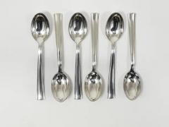 Gio Ponti Gio Ponti for Krupp Silvered Flatware Cutlery for Six 31 pcs Austria 1950s - 4067088