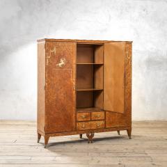 Gio Ponti Gio Ponti for Lietti Rare Wooden Armoire - 4212960