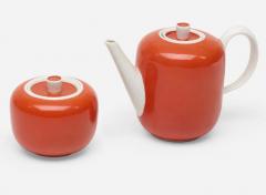 Gio Ponti Gio Ponti for Richard Ginori Glazed Ceramic Creamer and Sugar Bowl Set - 2255007