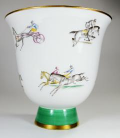 Gio Ponti Gio Ponti for Richard Ginori Vase Polo Horses - 385466